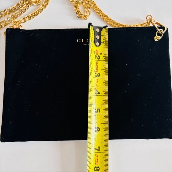 Gucci Black Crossbody Bag with Gold Chain - Picture 4 of 7